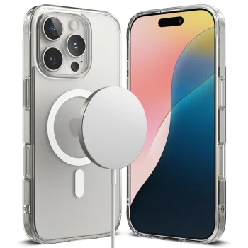Ringke Fusion MagSafe iPhone 16 Pro Max vāciņš - caurspīdīgs matēts | Case Clear Matte