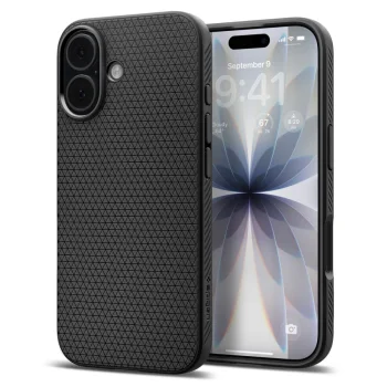 Чехол Spigen Liquid Air для iPhone 17, черный