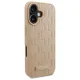 Karl Lagerfeld iPhone 16 Case Hot Stamp MagSafe, Beige