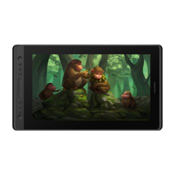 Huion Kamvas Pro 16 GT156 Graphics Tablet, Silver/Black