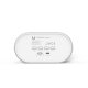 Kids Alarm Clock with Bunny Night Light Forever Light PURE FNL-05 INGRID, White