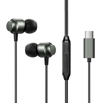 Joyroom JR-EC06 USB-C austiņas, pelēkas