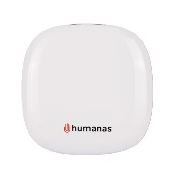 Humanas HS-PM01 kosmētikas spogulis ar LED apgaismojumu, balts