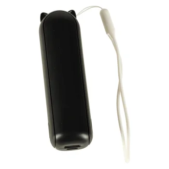 Портативный мини-вентилятор USB 2в1 с функцией Powerbank, черный
