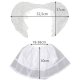 Kruzzel Angel Costume with Wings and Skirt, White