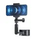TELESIN Universal Handlebar Tube Clamp Mount for Action Cameras | Универсальное крепление для...
