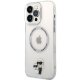 Karl Lagerfeld iPhone 13 Pro Max Case Iconic Karl & Choupette MagSafe, Transparent