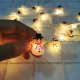 LED Ziemassvētku virtene Sniegavīri, 20 LED, 2 m, ar baterijām
