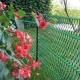 Floret dekoratīvais plastmasas žogs apmalēm 0.4x25m, zaļš