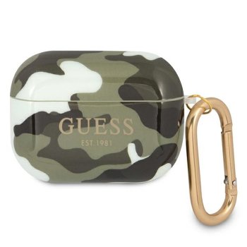 Guess Чехол для AirPods Pro Камуфляж Зеленый
