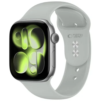 Tech-Protect Silicone siksniņa Apple Watch 44 / 45 / 46 / 49 mm, pelēka