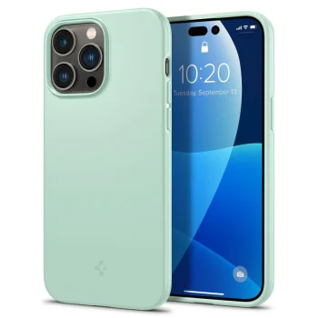 Apple iPhone 14 Pro 6.1'' Spigen Thin Fit Case Cover, Apple Mint | Telefona Vāciņš Maciņš Maks Apvalks Bampers