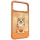 Чехол MagSafe для iPhone 17 Pro Nimmy Gentle Pets Dog - Оранжевый