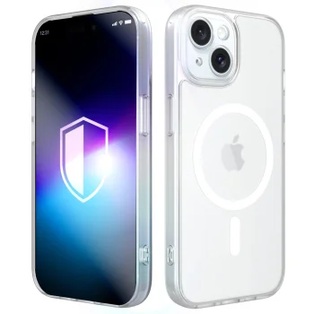 Чехол 3mk Misty MagCase для iPhone 14 с MagSafe, белый