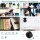 Bezvadu mini WiFi kamera Full HD, melna