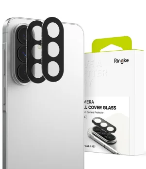 Ringke kameras aizsargstikls Samsung Galaxy A37 / A57 5G, 2 gab., melns