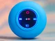 Mini bezvadu Bluetooth skaļrunis ar piesūkcekni, IPX4, zils