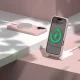 Etteri Silicone Mag vāciņš priekš iPhone 16e / 17e, gaiši rozā