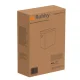 Бамбуковая корзина для белья Ruhhy 24269, 2 секции, 100 л