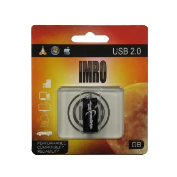 USB-флешка Imro Edge 8GB USB 2.0, черная