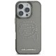 Karl Lagerfeld iPhone 16 Pro Max vāciņš IML Rhinestones Karl Head, melns