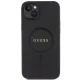 Чехол Guess для iPhone 15 Plus Saffiano MagSafe, черный