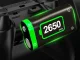 Аккумулятор для геймпада Xbox Series X S 2x 2650mAh с зарядкой, черно-зеленый