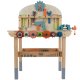 Kruzzel Kids Wooden Workbench with Tools Playset 26546