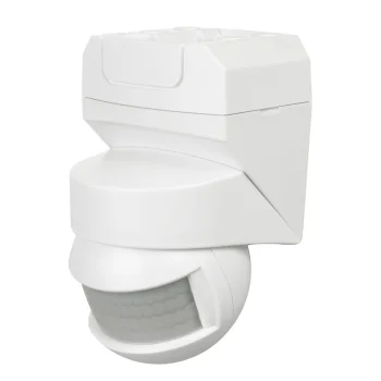 Maclean MCE295 Wall Motion and Twilight Sensor, 180°+360°, 2000W, White