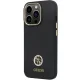Apple iPhone 13 Pro Max 6.7\'\' Guess Silicone Logo Strass 4G Case Cover (GUHCP13XM4DGPK), Black | Чехол Кейс...