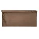Saliekams velūra pufs ar mantu kasti 77x38x37 cm, brūns