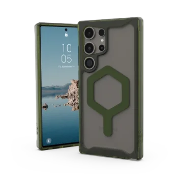 Samsung Galaxy S24 Ultra (SM-S928) UAG Plyo MagSafe Hard Case Cover, Transparent Green | Telefona Maciņš Vāciņš...