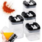 Hermētiski virtuves konteineri pārtikai, komplekts 4 gab.