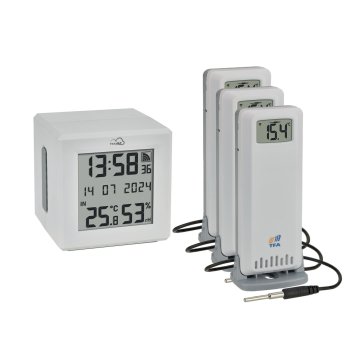 Стартовый набор для мониторинга температуры Tfa TFA.me ID-01 WiFi Gateway...