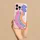 Чехол TFO DIY Snake для Apple iPhone 15 6,1\", розовый