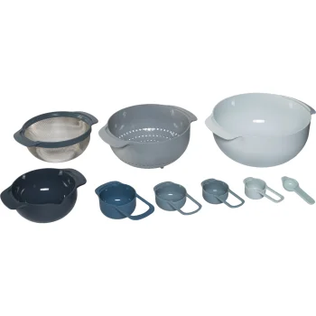 Joseph Joseph Nest 9 Plus 9-Piece Bowl and Measuring Set, Blue