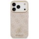 Guess iPhone 17 Pro Case 4G Strass Logo MagSafe, Pink