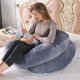 Multifunctional Maternity Pregnancy and Breastfeeding Pillow C-shape, 130x70cm
