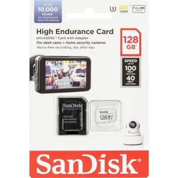 Atmiņas karte SanDisk High Endurance 128GB microSDXC SDSQQNR-128G-GN6IA