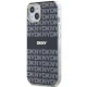 DKNY iPhone 15 Plus vāciņš IML Mono & Stripe MagSafe, melns