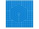 A1 Double-Sided Self-Healing Cutting Mat 60x90cm Blue