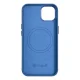 Кожаный чехол iCarer для iPhone 14 Plus с MagSafe Light Blue (WMI14220711-LB)
