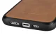 Чехол из натуральной кожи iCarer Leather Oil Wax для iPhone 14 Plus, коричневый...