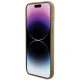 Чехол Guess для iPhone 15 Pro Max Disco Metal Script, золотой