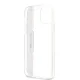 Чехол AMG Electroplate Vertical для iPhone 12 / 12 Pro - прозрачный
