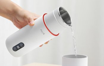 Электрическая термокружка с дисплеем Deerma DR035S, 350 мл
