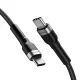 Кабель Wozinsky WNBCC1 USB-C на USB-C PD 65W 1м Черный