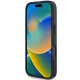 Mercedes MB Waves Leather iPhone 16 Pro Case - черный