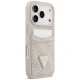 Guess 4G nauble Card Triange vāciņš iPhone 18 Pro / 17 Pro, rozā