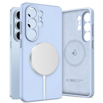 Tech-Protect Silicone MagSafe vāciņš priekš Samsung Galaxy S26 Ultra, zils